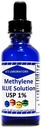 1% A2Z 실험실 | USP 급료 Methylthioninium 염화물 액체 | 뇌 기능 & 인지 건강을 위한 높은 순수성 규정식 보충교재 | 포름알데히드 없음 (1) 50ml 유리제 점적기 병