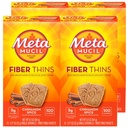 Metamucil 섬유는, 매일 섬유 보충교재 식사, Psyllium Husk 분말, 서빙 당 5g 섬유, Digestive 건강 및 Satisfies Hunger, Cinnamon 향미료, 4의 팩, 12의 서빙을 지원합니다