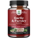 농축 된 무취 마늘 Softgels - Parsley Extract & Aged Garlic 보충제 Circulatory Health, Digestion, Immune Support & Liver Detox - Parsley Softgels for Gut Support - 60 Ct