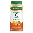 자연의 Bounty 비타민 C Gummies 700mg, 성인, 면역 지원 보충교재, 규정식 보충교재, 오렌지 풍미, 60 Ct를 위한 높은 Potency 비타민 C Chewable Gummies