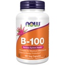 이제 식품 보충제, 비타민 B-100, 에너지 생산 *, 신경 시스템 건강 *, 100 Veg 캡슐