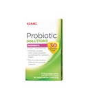 GNC Probiotic Solutions Women's with 30 Billion CFUs, 임상적으로 여성용 멀티스트레인, 소화 및 면역 건강, 채식, 30 캡슐 지원