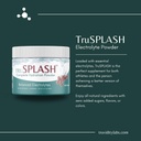 TruSPLASH Complete Hydration Electrolyte Powder (Natural Berry) - 30 서빙