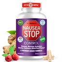 Barton의 Nausea Stop 박사 - 자연적인 Ginger, 성인 & 아이를 위한 비 Drowsy Nausea 기복 알약, 반대로 Nausea, Upset Stomach, 아침 Sickness & 임신 Nausea - 여행 필수 - 80의 캡슐 (1 팩)