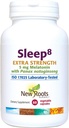 NEW ROOTS HERBAL – Sleep8 Extra Strength (60 Veg Cap) | 멜라토닌, 마그네슘, 차모마일, Passionflower의 허브 보충 | Non-Habit Forming | Fall Asleep Faster, Stay Asleep Longer