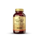 Solgar Vitamin C 1000 mg with Rose Hips, 250 Tablets - 산화 방지제 및 면역 지원 - 전반적인 건강 - 건강한 피부 및 관절 지원 - 비 GMO, Vegan 및 Kosher - 250 서빙