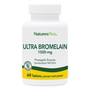 NaturesPlus Ultra Bromelain - 60 정제 - Pineapple Bromelain의 1500 mg - 공동 지원 및 다이제스트 건강 촉진 - 60 서빙
