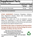 아연 Gluconate 50mg & 비타민 B12 6000 mcg