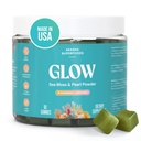 Akasha Superfoods Sea Moss Glow Gummies, Hair, Skin & Nails Vitamin with Seamos, Pearl Powder, Vitamin E, Aloe Vera, Liposomal Vitamin C 및 Irish Sea Moss, 여성 및 남성, 60 조사