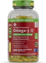 50 mcg 비타민 D3 (200 조사)를 가진 물고기 기름에서 일원 표 600mg Omega-3