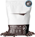XEELA 식물 기반 채식 단백질 분말 - 독립적으로 테스트 - 25g 높은 단백질, 남성 및 여성을위한 완두 단백질 - 비타민 및 미네랄, 비 GMO, 낙농 및 글루텐 무료, LowCarb & LowFat (Java Chip)