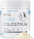 인간을 위한 Colostrum 보충교재 분말 - Gut 건강, 머리 성장, 아름다움을 위한 유기 Bovine Colostrum 보충교재 - Unflavored (73의 서빙)