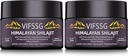 700 Mg Shilajit 보충교재, 자연적인 유기 Shilajit 수지 보충교재, Shilajit Himalayan 유기, 에너지 지원을 위한 4 in-1 복잡한을 가진 금 급료 성격 Shilajit, 60 그램, 2Pack