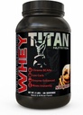 Titan Whey Protein Powder - 프리미엄, 빠른 흡수 단백질 23g, BCAAs, & 섭취 효소와 함께 서빙 당 - 지원 Lean 근육 질량 & Optimal 소화 - 2 파운드, 스니커드