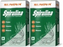 Spirulina 캡슐 – Nature’s Own Superfood and Nutritional Supplement,Spirulina for Full Body Support – 60 캡슐 (팩 2)