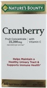 Nature's Bounty Cranberry 다이어트 보충 60 소프트 젤
