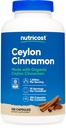 Nutricost 유기 계피 (Ceylon Cinnamon) 1,200mg 서빙, 150 캡슐 - 글루텐 무료, 비 GMO