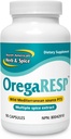 NORTH AMERICAN HERB & SPICE OregaResp - 90 Veggie 캡슐 - 면역 및 호흡 건강 - Cumin, Sage, Oregano 오일 - 어린이 및 애완 동물, Non-GMO - 90 서빙