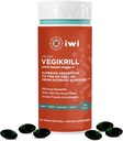 iwi Life Vegikrill Omega-3, 30 Softgels (30 서빙), Vegan, 식물 기반 조류 오메가-3 Astaxanthin, 전체 바디 지원 다이어트 보충, Krill & Fish Oil Alternative, No Fishy Aftertaste