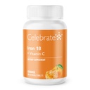급료 Iron+C 18mg Chewable Tangerine, 30 조사