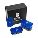 자석화 된 하이 엔드 Beard 브러시 "Master"설정. "ULTIMATE BRUSH"는 3-in-1 브러시 세트입니다. 포함: 거울, 저장 격실, 2개의 빗 및 2개의 솔. Detachable 조각은 주문을 받아서 만들어진 단위를 만듭니다.