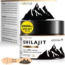 Shilajit 수지, Himalayan Shilajit 유기 - 600mg Potency 금 급료, 85+ Trace 무기물 & Fulvic 산을 가진 남자 & 여자를 위한 Shilajit, 에너지, Immunity & 힘, 83 서빙 (50g)