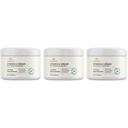Swanson Vitamin K Cream with Menaquinone-7 - 아이 크림은 눈 아래 다크 서클의 외관을 최소화하는 데 도움이됩니다. Nourish 및 Brighten 피부를 돕기위한 화제 크림 - (2 Fl Oz) (3 팩)