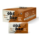 Obi Bar Chocolate Almond - Protein and Oat Fiber Bar | All-Natural | 지속 가능한 에너지 | 가볍게 달콤한 맛 | 100 % 코코아, 알몬드 Chunks | AVOCADO OIL | 달걀 흰 단백질 | 콩 무료, 낙농장 무료, 설탕 알코올, 씨앗 기름 | 2.4oz, 12 팩