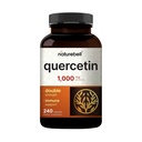 NatureBell Quercetin 1,000mg Per 서빙, 240 캡슐 | 면역 지원을위한 매우 강도 Bioflavonoid 보충 | 세 번째 파트 테스트, 비 GMO, 글루텐 프리