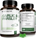 Benevolent 마늘 보충제 무취 - 1500 MG Aged 추출물 오일 캡슐, 120 Softgels - 산화 면역성 지원 마늘 알약 및 건강한 콜레스테롤 수준을 촉진 - 비 GMO 40 일 공급