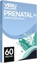 Veru Wellness Prenatal Plus Daily - 필수 멀티 Prenatal Folate, 칼슘, 마그네슘 - 자동 접착 패치 (60 패치)