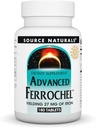 Source Naturals Advanced Ferrochel, Dietary Supplement 항복 27 철 mg - 180 정제