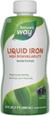 자연의 방법 액체 철, 100 % 일일 값, 서빙 당 Ferric Glycinate로 18 mg 철, 설탕 추가, 베리 맛, 16 Fl Oz (포장 월병)