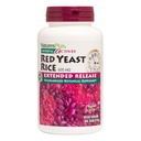 NaturesPlus Herbal Actives Red Yeast Rice, Extended Release - 600mg, 60 Vegan Tablets - 초본 보충 - 콜레스테롤 지원 - 채식주의 자, 글루텐 - 무료 60 서빙