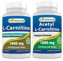 제일 자연적인 L 카르니틴 1000mg & 아세틸 L 카르니틴 1000mg