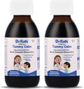 Tummy Calm Dr. Kids Children 's Gas Relief & Upset Stomach Support, Newborns & Kids, Safe & Gentle Oral Solution, Natural Constipation Relief, 5 Fl Oz (Pack of 2) 용 대체 가스 드롭