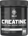 Swole AF | CREATINE Mono | 근육 이익 내구시간 및 회복을 위한 사전 & 포스트 운동 | 힘 힘 성과 & 근육 성장을 개량하는 규정식 보충교재