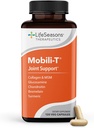 LifeSeasons Mobili-T - 공동 지원 보충교재 - 운동의 증가 범위 - Tissue & Cartilage - MSM Chondroitin Collagen Glucosamine & Turmeric - 120의 캡슐을 감소시킵니다