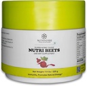 Super Nitric Oxide Nutri Beets - 225g | 유기농 Beet Root Powder, Pomegranate & Red Spinach for Heart Health, Energy & Blood Pressure Support | 심혈관 부스터 | 30 서빙