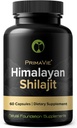 Shilajit 캡슐 고강도 순화 된 Primavie Shilajit는 Fulvic Acid & Trace Minerals 3rd Party의 Himalayan Mountains Rich에서 10,000 피트에서 100 % 천연을 테스트했습니다. (60)