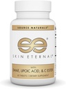 Source Naturals Skin Eternal Tablet with DMAE, LIPOIC Acid 및 C Ester - 60 정제