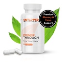 힘 - 기억을 위한 Nootropic 뇌 보충교재 및 L-Theanine, Bacopa Monnieri, Rhodiola Rosea, B12, 에너지 약, 계류 지원 & 기억 초점을 가진 초점