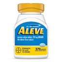 Aleve 고통 Reliever & Fever 흡진기 Naproxen 나트륨 모자릿, 몸통 기복, 270 조사