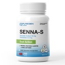 Puregen Labs Senna-S Natural Vegetable Laxative Plus Stool Softener Dual Action - 250 Tablets Senna Plus | 오카시적 변비의 박하 구제