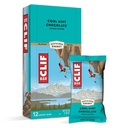 CLIF BARS - 에너지 바 - 차가운 민트 초콜릿 - 카페인 - 유기농 귀와 함께 만든 - 식물 기반 음식 - 채식 - 고셔 (2.4 Ounce Protein Bar, 12 Count) 포장 May Vary