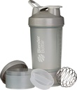 단백질 분말 ProStak 체계, 22 Ounce, Pebble 회색을 위한 알약 조직 그리고 저장을 가진 BlenderBottle 셰이커 병