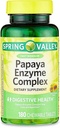 Papaya Enzyme Complex Chewable 정제 규정식 보충교재, 180 조사
