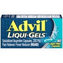 Advil Liqui-Gels 고통 Reliever와 Fever 흡진기, 두통을 위한 Ibuprofen 200mg를 가진 성인을 위한 고통 약, 두통, 생리통 및 합동 고통 구호 - 40 액체 채워진 캡슐