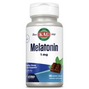KAL Melatonin 1mg Sleep Aid, Melatonin 보충은 Calming Relaxation와 건강한 수면 주기, 빠른 용해 ActivMelts, 자연적인 초콜렛 민트 풍미, 채식주의자, 120의 봉사, 120의 마이크로 탭을 지원합니다