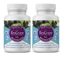 완벽한 보충제 - 완벽한 ResGrape Resveratrol - 60 캡슐 - Trans-Resveratrol & Organic Muscadine 포도 - 2 팩